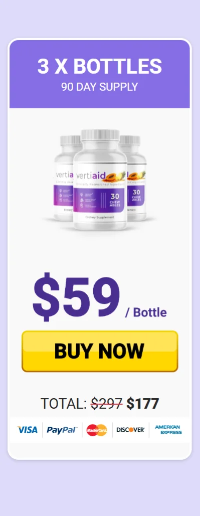 VertiAid™ 3 bottles pricing